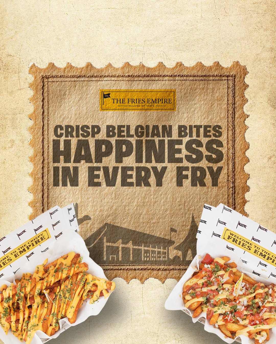 Crisp Belgian bites — happiness in every fry